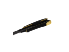 Cutter premium lame noire bouton poussoir - Lame 18mm