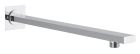 bras de douche encastre rectangulaire 36 cm  mm1/2' chrome