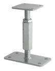 PIED DE POTEAU RÉGLABLE HT M24 X 150-200     Bte de   5 - PIED DE POTEAU RÉGLABLE HT M24 X 150-200     Bte de   5
