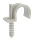 Collier de fixation simple pour tube ou gaine Ø25 mm - sachet de 15 pièces