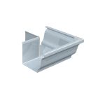 Equerre moulurée extérieure - zinc - CLASSIC naturel