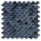 Mosaïque en verre recyclé - 6005/E DIMENSION BLACK BR 36X29MM