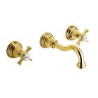 lavabo melangeur mural chambord s/mecanisme a/vidage up&down or