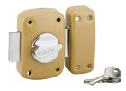 VERROU CORVETTE A BOUTON ET CYLINDRE 30MM