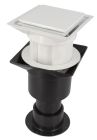 AVALOIR DE BALCON DIAMETRE 80 BLANC SANS ETANCHEITE    - ABSE80B