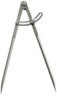 COMPAS A CHARNIERE A POINTES 1/4 CERCLE 310MM (POLI)