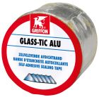 Bande d'étanchéité - GLASS-TIC ALU - base pétrolatum 10 m x 5 cm