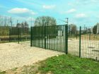 Portillon rigide  vert 6005 - haut. 2m x long. 1,5m