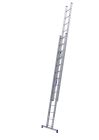 Échelle aluminium coulissante 2 plans à mains - Starline coulisse corde AGRIP