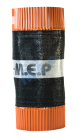 Couvercle Angle Alu mâle 150x50 en 3ml Taupe