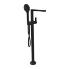 BAIN DOUCHE OMEGA MONOCOLONNE  SANS MECANISME CHROME NOIR BROSSE