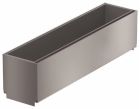 Caniveau en béton polymère avec couverture à fente en acier galvanisé haut. 65mm + élément de visite - ACO SELF 100 - long. 1m x larg. 98mm x haut. 55mm - classe A15