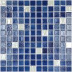 Mosaïque en verre recyclé - 508/710 COLORS+ ZAFIRO 25X25MM