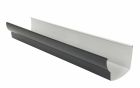 Gouttière en PVC anthracite rectangulaire développé T25 - long. 2m