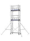 Échafaudage roulant en aluminium TOTEM 2-LINE 180 - hauteur de travail 6,85m - Totem Line 180