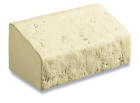 Bordure Ilot I2 - long. 50cm x larg. 25cm x haut. 22/15cm pierre vieillie - CE 5.0 TDH