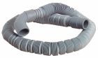 Flexible de vidange extensible - 1 embout droit et 1 embout coudé - Longueur réglable de 0,80 à 3m