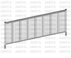CLOTURE DE CHANTIER OPAQUE 2040X1000