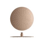 POMME DE DOUCHE SANDWICH INOX RONDE OR ROSE