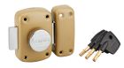 VERROU EMERAUDE A BOUTON ET CYLINDRE A POMPES 40MM 3 CLES