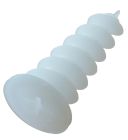 CHEVILLE POUR POLYSTYRENE 23X50 Bte de 25 - Cheville à visser en nylon - diam. 23 mm x long. 50 mm - Boîte de 25