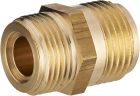gaz butane/propane mamelon double mâle M.15x21 M.20x150
