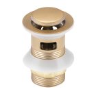 BONDE DE LAVABO CLIC CLAC 1'1/4 FINITION GOLD