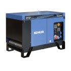 GROUPE ELECTROGENE KOHLER DIESEL 16 LC TA SILENCE C5 RCD - Gasoil - Triphasé - P Max (ISO 8528-8:2016) : 15,6 kVA - Réservoir : 50 L - Autonomie : 13,9 H