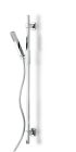barre de douche quadri complete d.20 h.95 cm chrome