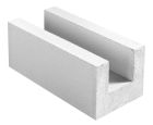 Bloc beton cellulaire de chainage horizontal THERMO 30 TU - long. 62,5cm x haut. 25cm x ep. 30cm - R = 3,33