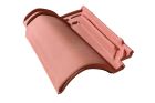 Tuile terre cuite Abeille (Petits paquets de 6 tuiles) Rose - long. 32,5 cm