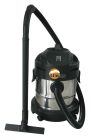 ASPIRATEUR CUVE INOX 2O LITRES UTILES 1250W