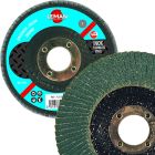 DISQUE A LAMELLES BOMBE 115 Grain 80 Zirconium