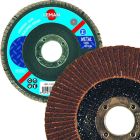 DISQUE A LAMELLES BOMBE 125 Grain 60 Corindon