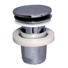 QUICK CLAC BONDE DE LAVABO SANS TROP PLEIN METALLISEE PRO