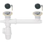 VIDAGE POUR CUISINE GRES 2 BACS D60 SANS TROP PLEIN PRO