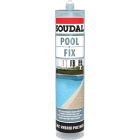 Mastic élastique neutre - POOL FIX Cristal - cartouche de 290ml