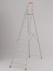 Marchepied aluminium avec rampe MP PRO 12 marches - haut. 4,64m - MP PRO