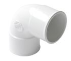 COUDE SIMPLE FEMELLE/FEMELLE 87'30 DIAMETRE 50 BLANC - UCJ88B