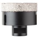 Scie trépan Diamant à sec avec emmanchement M14 pour meuleuse Ø 68 mm