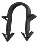 Agrafes de 6 cm de hauteur, pour dalle lisse de plancher chauffant - livrées par 300