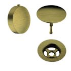 kit couleur pour vidage baignoire vieux bronze