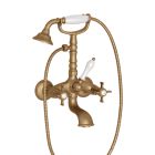 bain/douche chambord + accessoires vieux bronze