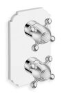facade externe parigi laiton thermostatique 2 sorties