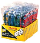 CUTTER 4 COULEURS TAJIMA EN PRESENTOIR DE 40
