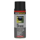 Peinture silicone poêles, inserts, barbecue, thermique satiné noir - aérosol de 0,4L