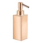DISTIBUTEUR DE SAVON LIQUIDE A POSER DOMINO  OR ROSE