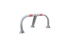 Barrière de parking tube acier avec cylindre