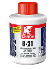 Colle liquide ABS à prise rapide - B-21 transparent - bidon avec pinceau goupillon de 500ml
