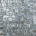 Mosaïque en verre recyclé - 658 MOON SILVER 25X25MM